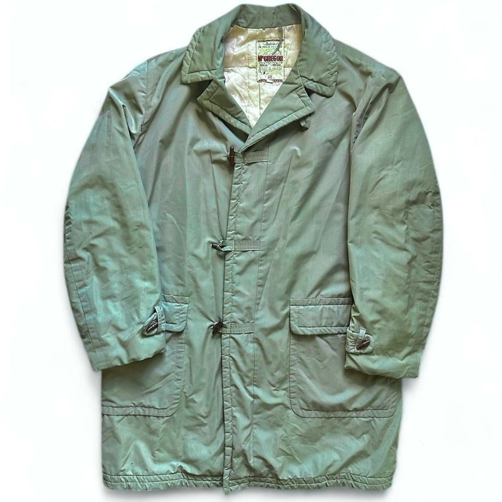 Vintage 50’s Mcgregor Sage Green Quilt Insulated Jacket